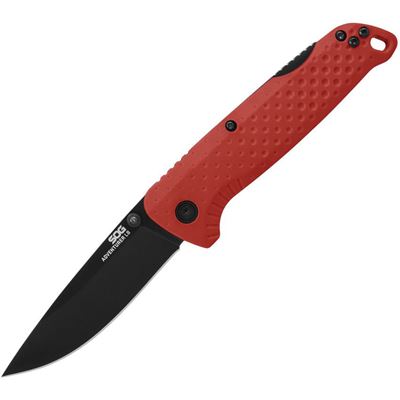 Nóż zamykający ADVENTURE LB RED