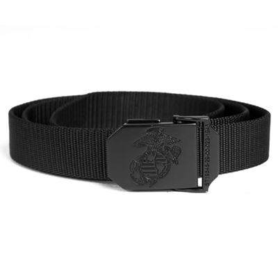 Pasek do spodni USMC z metalową klamrą BLACK