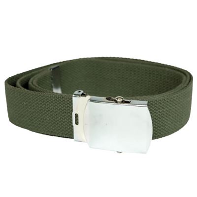 Pasek do spodni o szerokości 38 mm ze srebrną klamrą GREEN