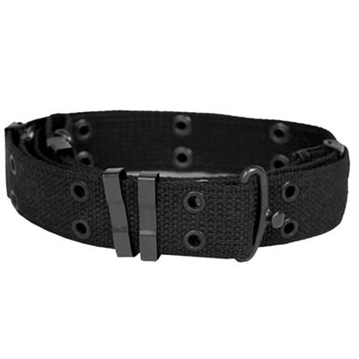 Amerykański wąski pasek do spodni typu LC1 BLACK