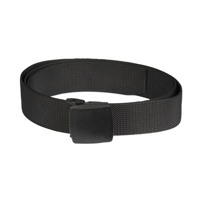 Pasek do spodni QUICK z plastikową klamrą BLACK