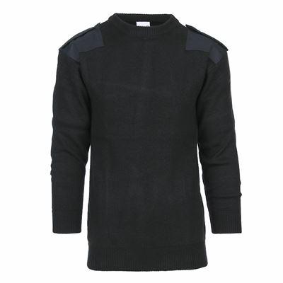 Sweter FINE working ACRYL BLACK