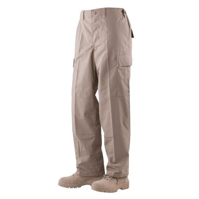 Spodnie BDU P/C rip-stop KHAKI