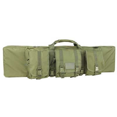 Torba na karabin 90 cm z 3 kieszeniami ZIELONA