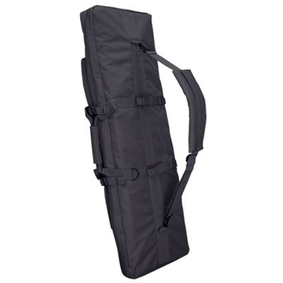 Torba na karabin 90 cm z 3 kieszeniami CZARNA