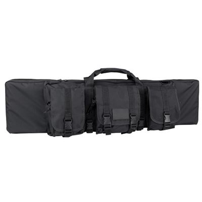 Torba na karabin 90 cm z 3 kieszeniami CZARNA