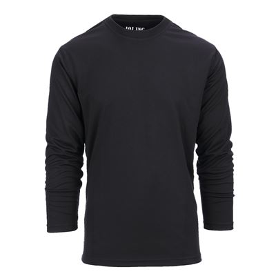 Funkcjonalna koszulka QUICK DRY z długim rękawem BLACK