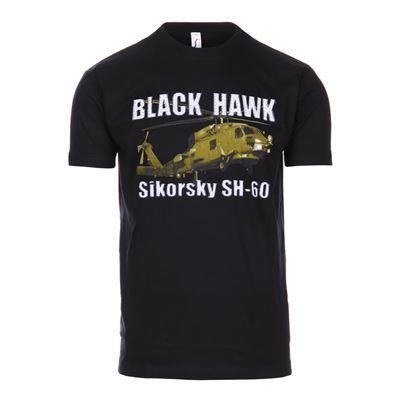Koszulka BLACK HAWK SIKORSKY SH-60 BLACK