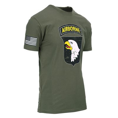 Koszulka 101st AIRBORNE ZIELONA