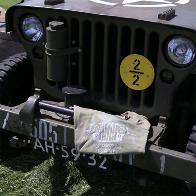Koszulka z maską JEEP WILLYS i pokrewną gwiazdą