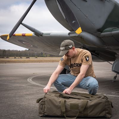 Koszulka AIRBORNE z naszywką 101. Dywizji na rękawie, kolorystyka SAND FOSTEX 133670-P 8