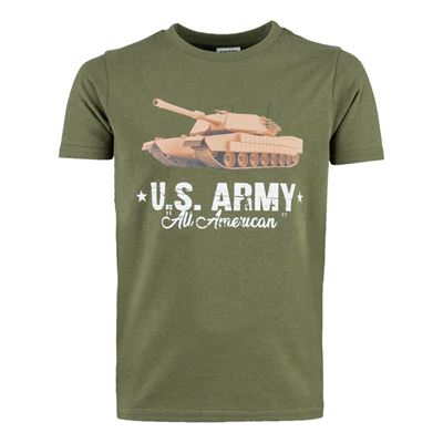 Koszulka dziecięca U.S. ARMY TANK z krótkim rękawem