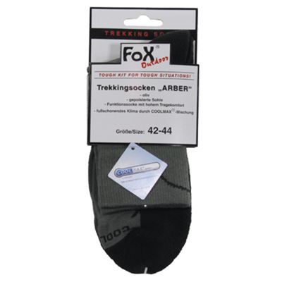 Skarpety trekkingowe FOX ARBER GREEN/BLACK
