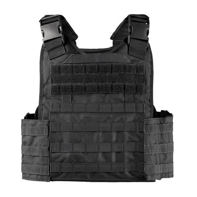Kamuflażowa kamizelka taktyczna MOLLE PLATE CARRIER CZARNA