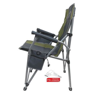 Składane krzesło kempingowe WARM z ogrzewaniem Cattara 13475 7