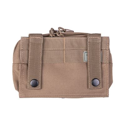 Mała pozioma torba MOLLE DARK COYOTE