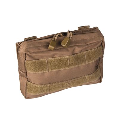 Mała pozioma torba MOLLE DARK COYOTE