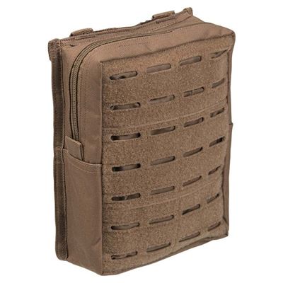 Duża pionowa torba LASER CUT MOLLE DARK COYOTE