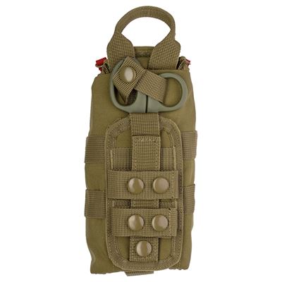 Etui medyczne IFAK z zamkiem błyskawicznym LASER CUT MOLLE wraz z nożyczkami ZIELONE MIL-TEC® 13491201 2