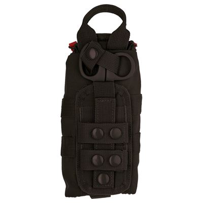 Etui medyczne IFAK z zamkiem błyskawicznym LASER CUT MOLLE wraz z nożyczkami CZARNE MIL-TEC® 13491202 2