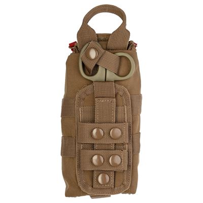 Etui medyczne IFAK z zamkiem błyskawicznym LASER CUT MOLLE wraz z nożyczkami DARK COYOTE MIL-TEC® 13491219 2