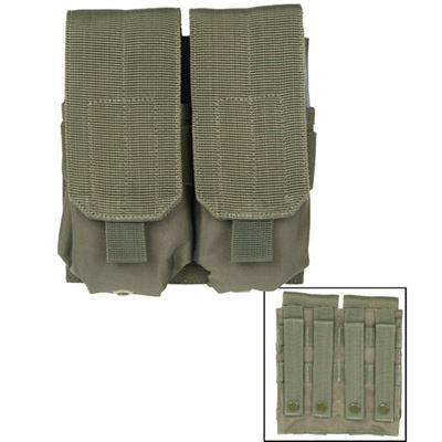 Pudełko na magazynki M4/M16 podwójne ZIELONE