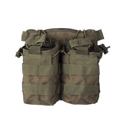 Kieszeń na magazynek otwarta podwójna M4/M16 ZIELONA