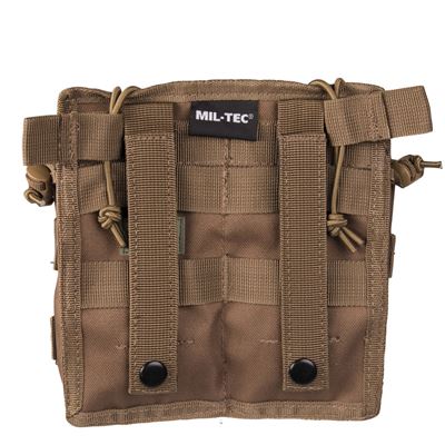 Podwójna otwarta torba na magazynek M4/M16 DARK COYOTE