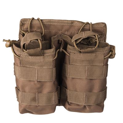 Kieszeń na magazynek otwarta podwójna M4/M16 DARK COYOTE
