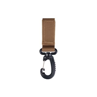 Pasek MODULAR 50mm z plastikowym karabińczykiem COYOTE