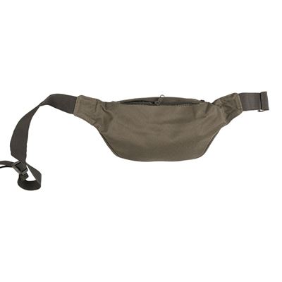 Saszetka FANNY PACK dwie przegródki ZIELONA