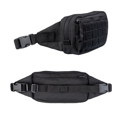 Torba nerka panel VELCRO - wiązanie MOLLE BLACK