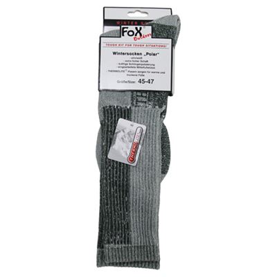 Skarpety zimowe FOX POLAR GREEN/GREY