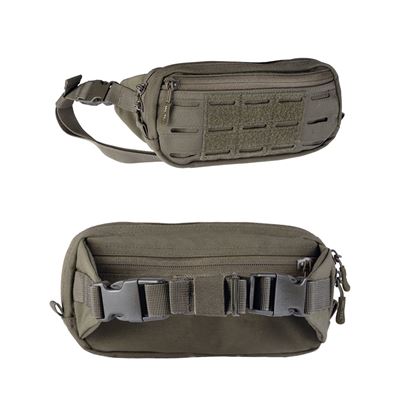 Torba nerka panel VELCRO - wiązanie MOLLE LASER GREEN