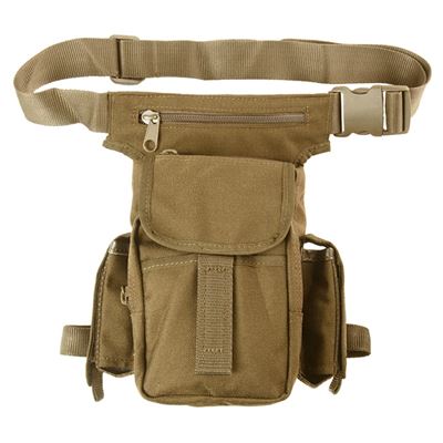 Saszetka MULTIPACK z 5 kieszeniami COYOTE