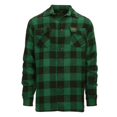 Koszula flanelowa DŘEVORUBECKÁ BLACK-GREEN