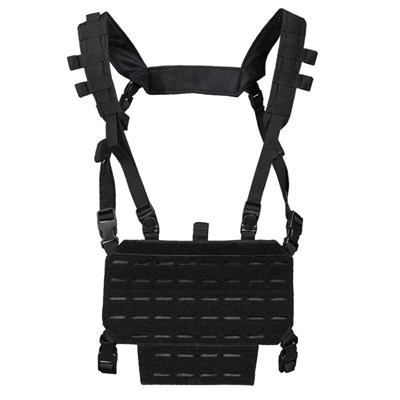 Lekka kamizelka taktyczna CHEST RIG z panelem LASER BLACK