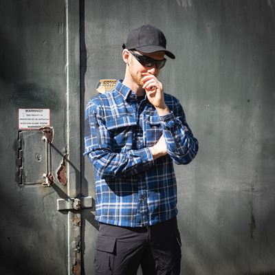 Koszula flanelowa CONTRACTOR Blue/grey