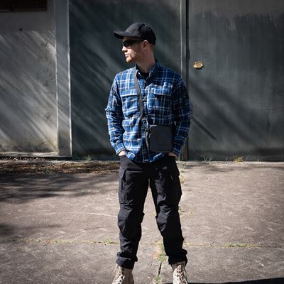 Koszula flanelowa CONTRACTOR Blue/grey