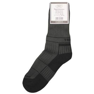 Skarpety ALASKA thermo GREEN