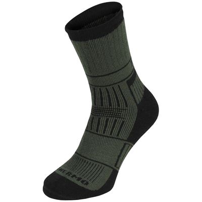 Skarpety ALASKA thermo GREEN