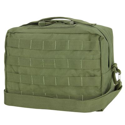 Torba UTILITY SHOULDER z paskiem ZIELONA