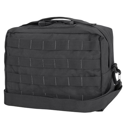 Torba UTILITY SHOULDER z paskiem CZARNA