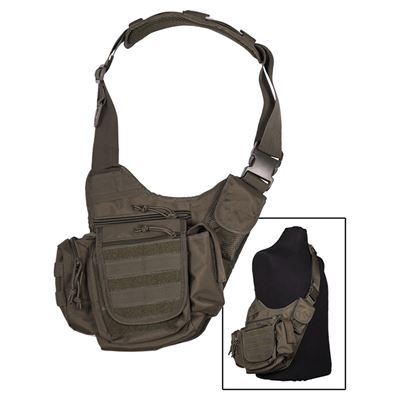 Torba na ramię wielofunkcyjna MOLLE ZIELONA