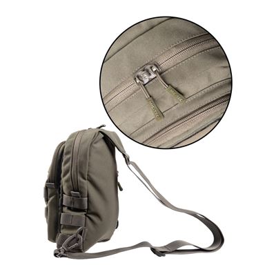 Plecak CROSSBODY z wiązaniem MOLLE ZIELONY