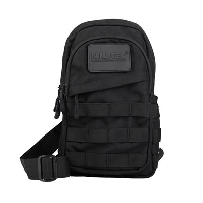 Plecak CROSSBODY z wiązaniem MOLLE BLACK