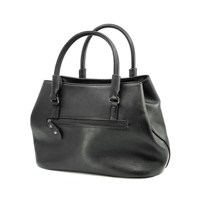 Skórzana torebka damska BW BLACK