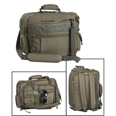 Torba AVIATOR na dokumenty lub laptopa ZIELONA