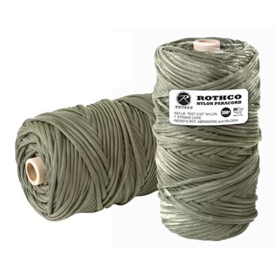 Sznurek PARA 550' na szpuli nylon ø 4 mm / 90 m ZIELONY
