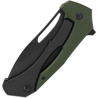 Nóż składany BULWARK FL z gładkim ostrzem GREEN